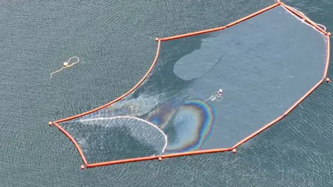 Boat fuel leak causes disruption at salmon farm