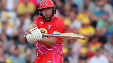 Jonny Bairstow batting for Welsh Fire