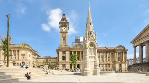 The museum and art gallery, Chamberlain Square in Birmingham