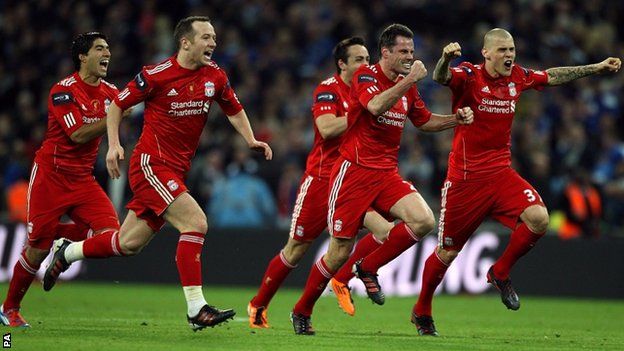 Liverpool celebrate