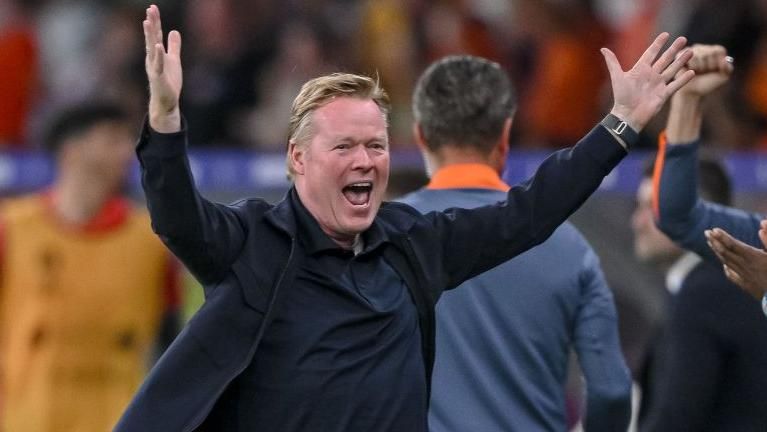 England will face an old adversary in Netherlands coach Ronald Koeman
