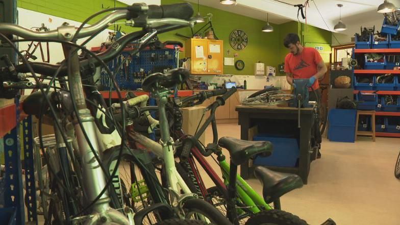 Camphill bike workshop