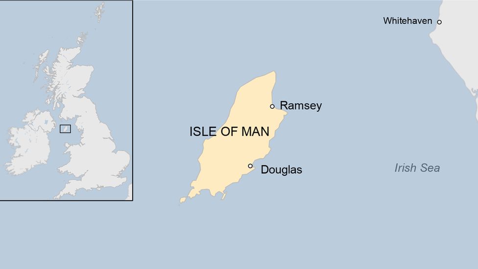 map of Isle of Man