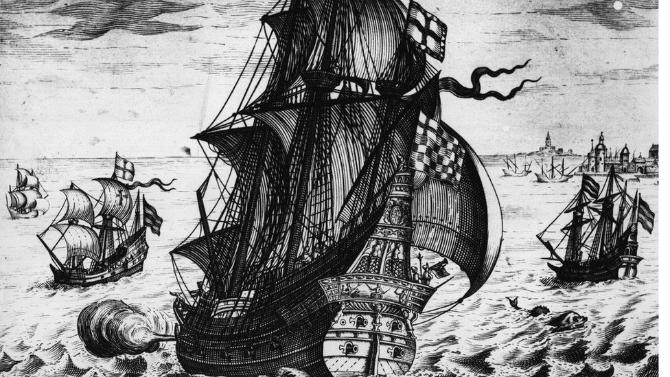 Spanish galleon (circa 1550)