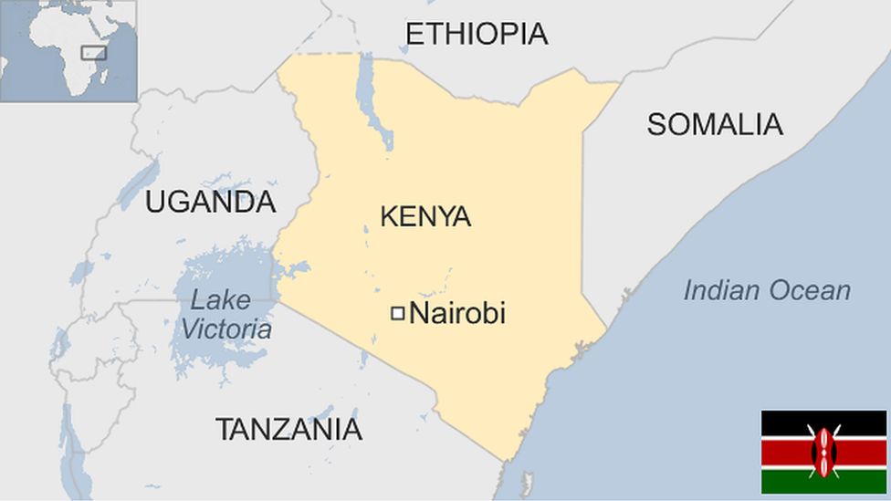 Map of Kenya