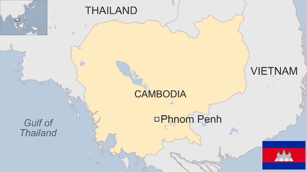 Map of Cambodia