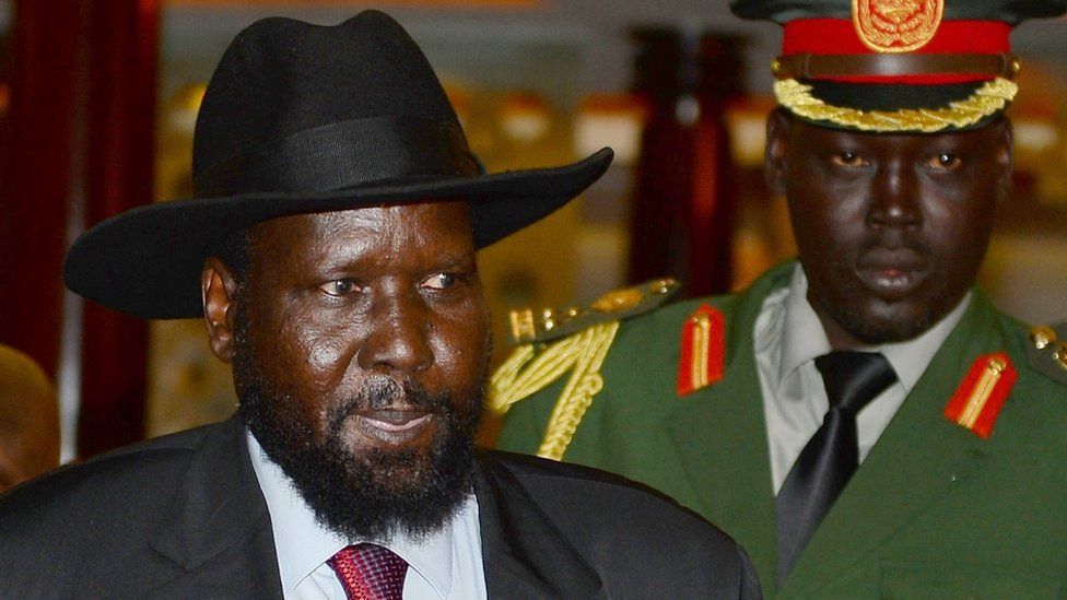 South Sudan's President Salva Kiir Mayardit