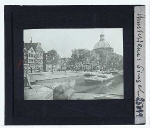 Amsterdam, Runde Lutherische Kirche,Amsterdam, Singel