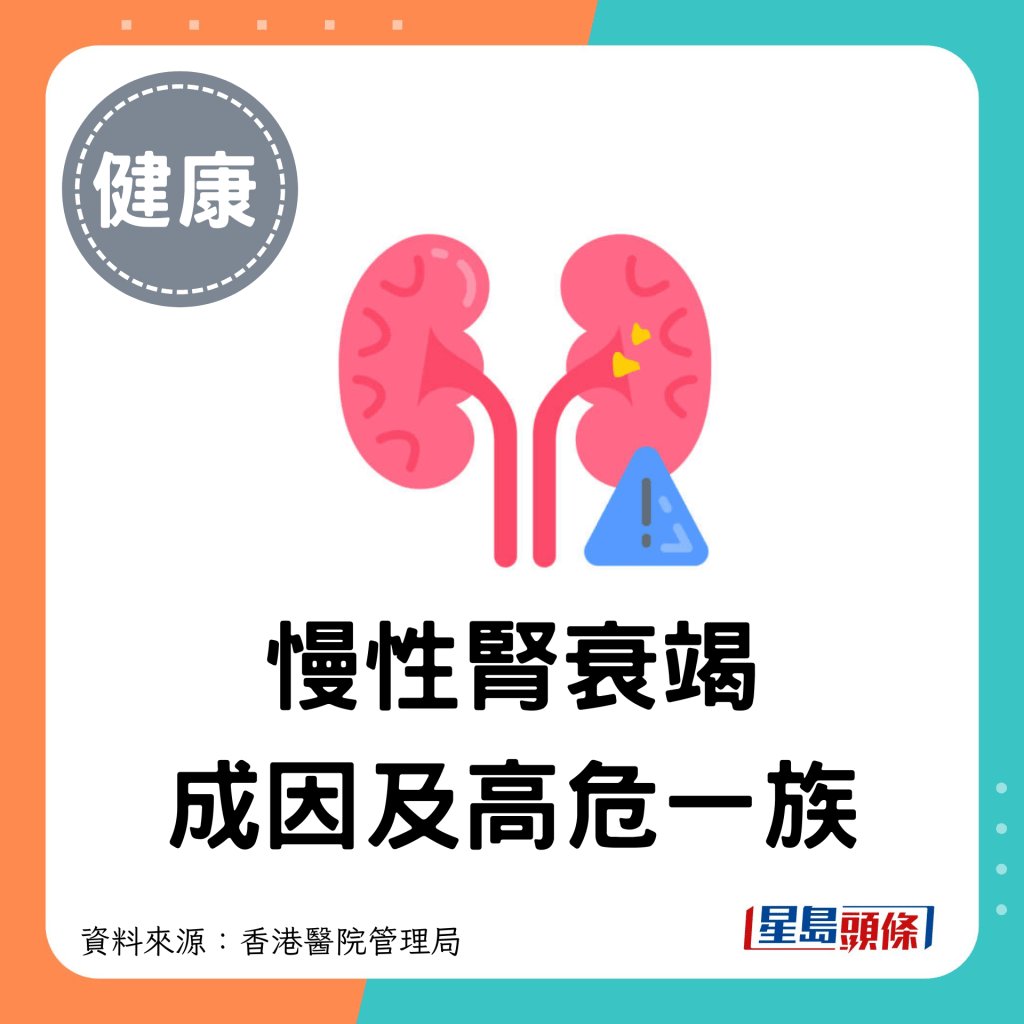 慢性腎衰竭成因及高危一族