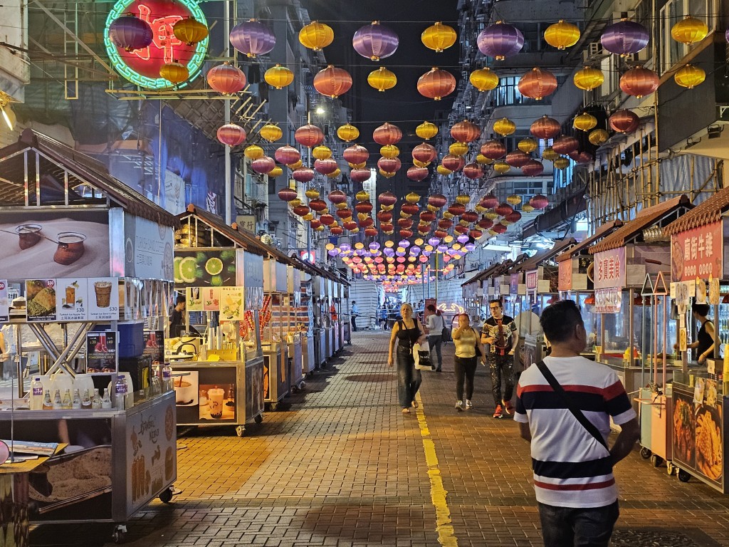 廟街夜市需暫停營業。