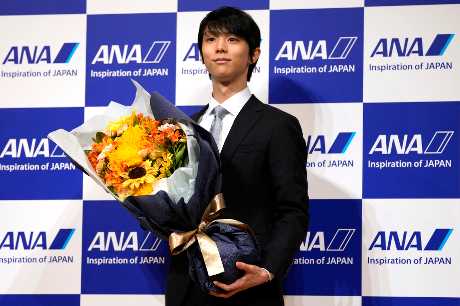 羽生結弦去年宣布從花滑前綫退下，轉型成為職業花滑表演選手。