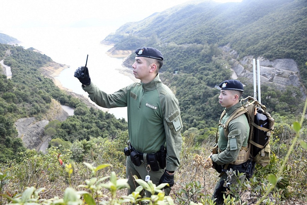 警方可憑HKSOS程式快速搜索失蹤者。楊偉亨攝 