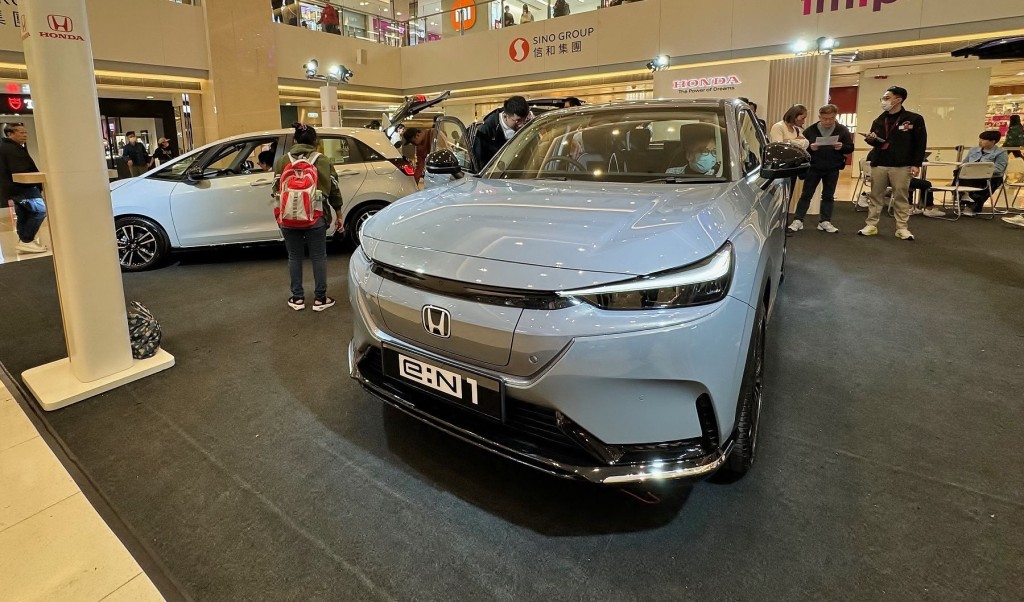 本田首款電動車e:N1的「一換一」新價是$299,800，保持競爭力。