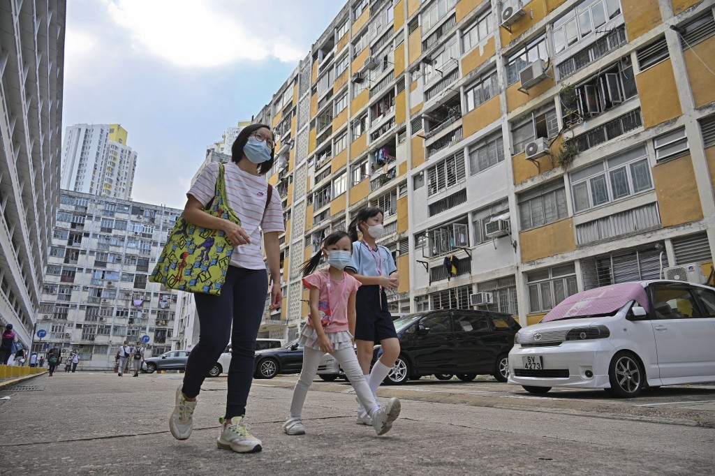 平民屋宇指逾八成住戶已遷出。資料圖片