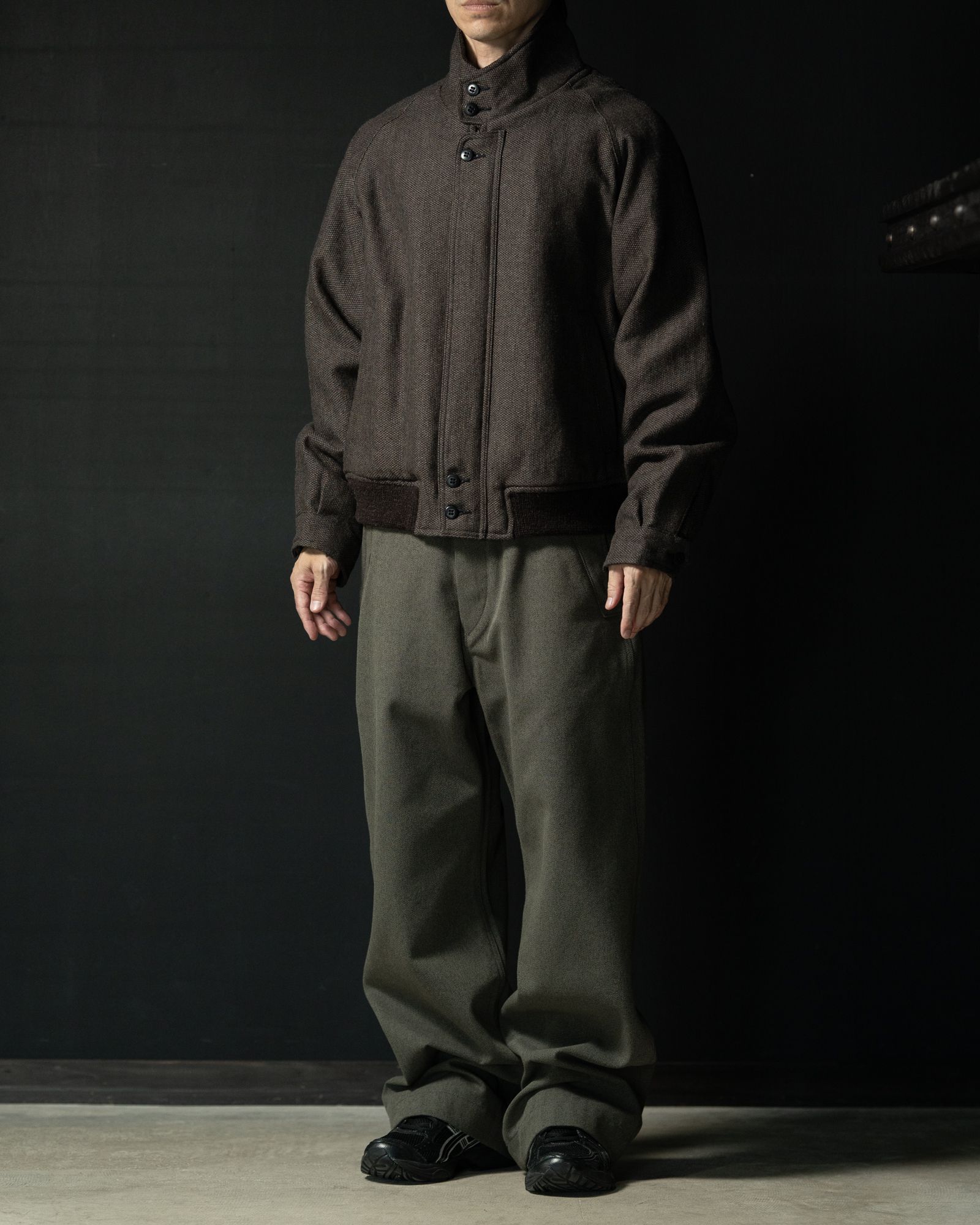 【ラスト1点（40）】Lot.317 Stand - up Collar Jacket - TAIGA TAKAHASHI