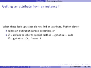 Object-oriented Programming in Python
