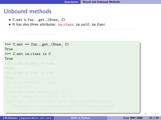 Object-oriented Programming in Python