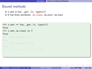 Object-oriented Programming in Python