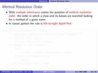 Object-oriented Programming in Python
