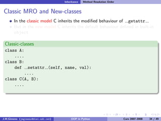 Object-oriented Programming in Python