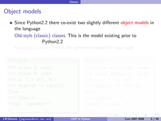 Object-oriented Programming in Python