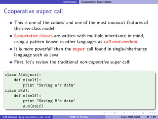 Object-oriented Programming in Python