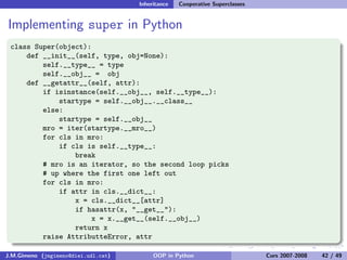 Object-oriented Programming in Python
