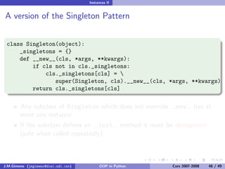 Object-oriented Programming in Python