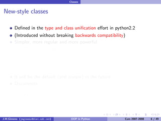 Object-oriented Programming in Python