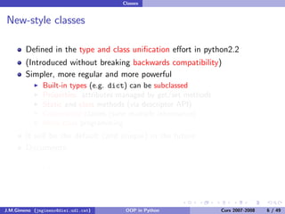 Object-oriented Programming in Python