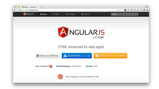 Comparing Hot JavaScript Frameworks: AngularJS, Ember.js and React.js - SpringOne 2GX 2015