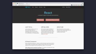 Comparing Hot JavaScript Frameworks: AngularJS, Ember.js and React.js - SpringOne 2GX 2015