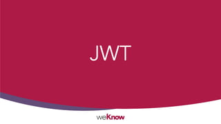 JWT
 