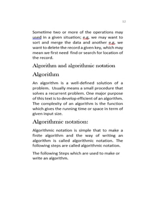Data structure and algorithm with java implementation by obaid kakar