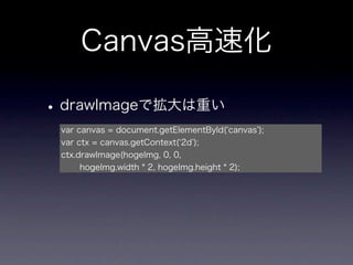 スマホ向けCanvasゲームの作り方