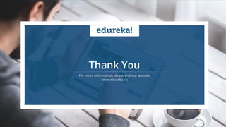 www.edureka.co/pythonEDUREKA PYTHON CERTIFICATION TRAINING
Thank You …
Questions/Queries/Feedback
 
