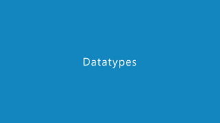 www.edureka.co/pythonEDUREKA PYTHON CERTIFICATION TRAINING
Datatypes
 