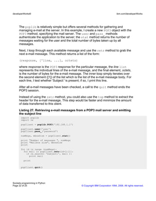 Socket Programming In Python
