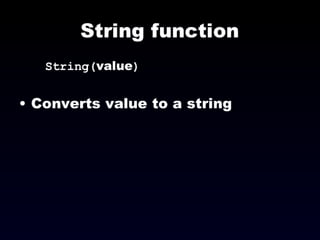 The JavaScript Programming Language
