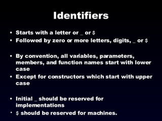 The JavaScript Programming Language