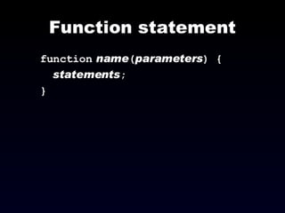 The JavaScript Programming Language