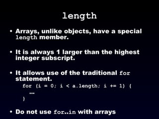 The JavaScript Programming Language