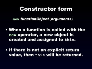 The JavaScript Programming Language