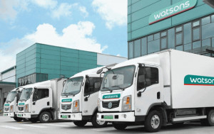 屈臣氏集团加速供应链可持续发展进程 60%品牌逐步改用电动车送货