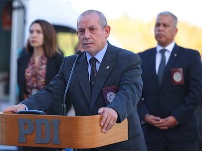 Sergio Muñoz Yáñez, director de la Policía De Investigaciones de Chile (PDI), el 5 de marzo.