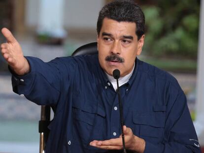 Nicol&aacute;s Maduro, en un acto de gobierno.