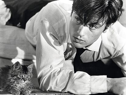 Alain Delon en 'Los felinos' (René Clement, 1964). Faltaban cuatro años para que naciera Marine Le Pen.