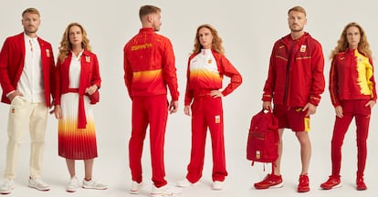 Uniforme olímpico español.