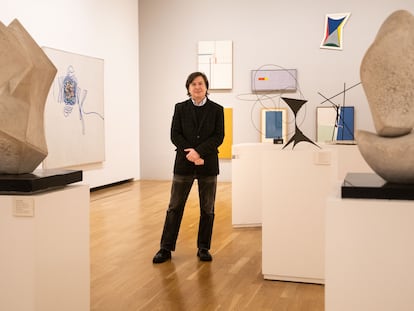 Andrés Duprat posa en el Museo Nacional de Bellas Artes de Argentina que dirige desde 2015.