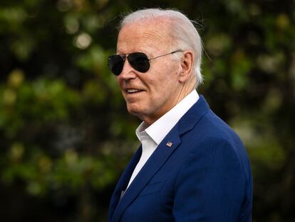 El presidente de Estados Unidos, Joe Biden, en una imagen del domingo.